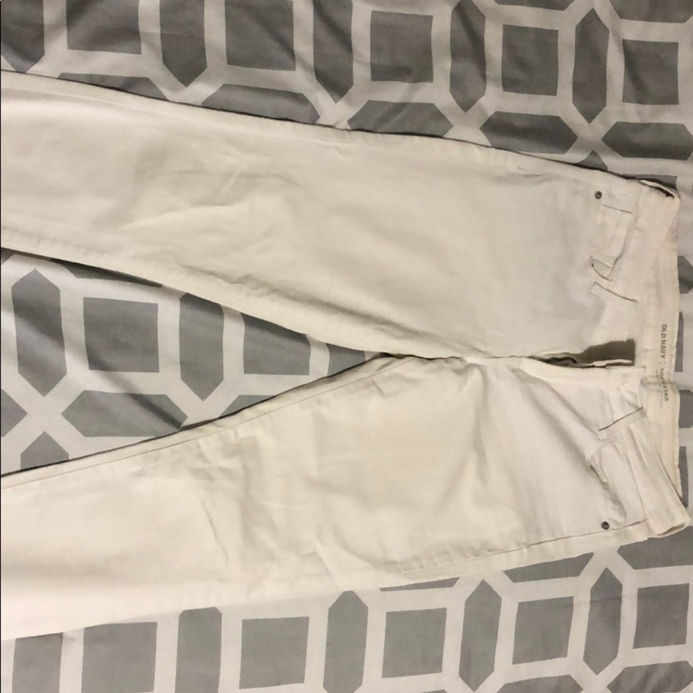 White jeans